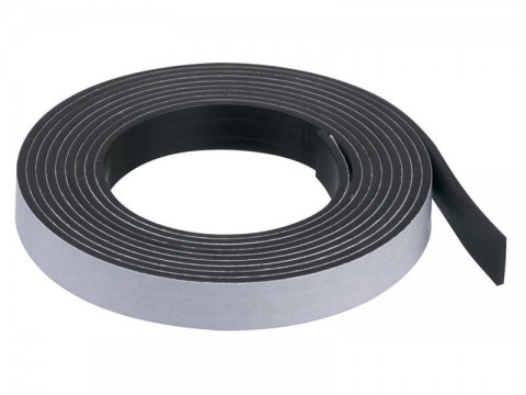 Quartet Magnetic Tape Self-adhesive 12mm X 2.1m Black
