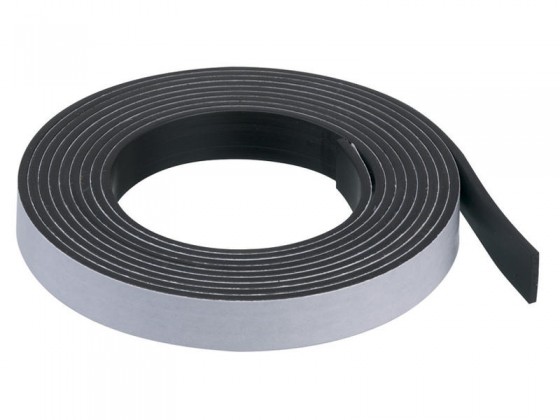 Quartet Magnetic Tape Self-adhesive 12mm X 2.1m Black