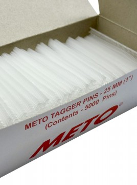 Meto Tagger Fastener Pins 25mm Bx/5000