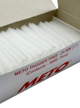 Meto Tagger Fastener Pins 25mm Bx/5000