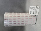 Monarch 1131 Use By Labels White With Red Text Roll/2500