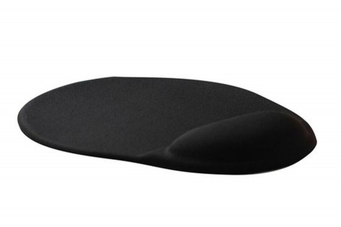 Mouse Pad Gel Wrist Rest Ednet Black