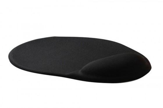 Mouse Pad Gel Wrist Rest Ednet Black