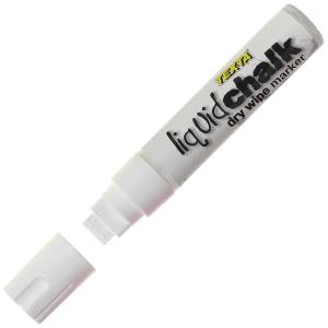Texta Liquid Chalk Dry-wipe Jumbo Chisel 15mm White