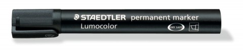 Staedtler 350 Lumocolor Permanent Marker Chisel Tip 2-5.0mm Black