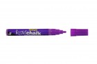 Texta Liquid Chalk Wet Wipe Marker Bullet 4.5mm Purple