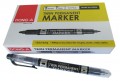 Dong-a Non-dry Twin Broad / Fine Permanent Marker Black