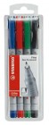 Stabilo 852 Fine Non-permanent Ohp Pens Pkt4