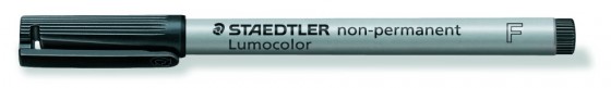 Staedtler Lumocolor Non-permanent Fine 0.6 Ohp Pen Black