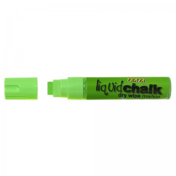 Texta Liquid Chalk Wet Wipe Marker Jumbo 15mm Green