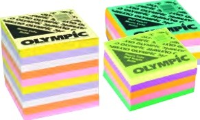 Memo Cube Refill Assorted Colours Full Size (1000 Sheets)