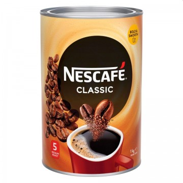 Nescafe Classic Granulated Coffee 1kg Tin
