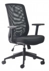 Office Chair Mondo Gene Mesh With Arms Black Unassembled