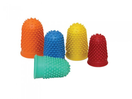 Rexel Finger Cone Assorted Sizes & Colours 15/pk