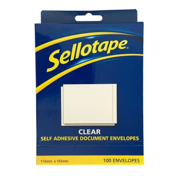 Labelopes Plain Self-adhesive 115 X 150mm Pk/100