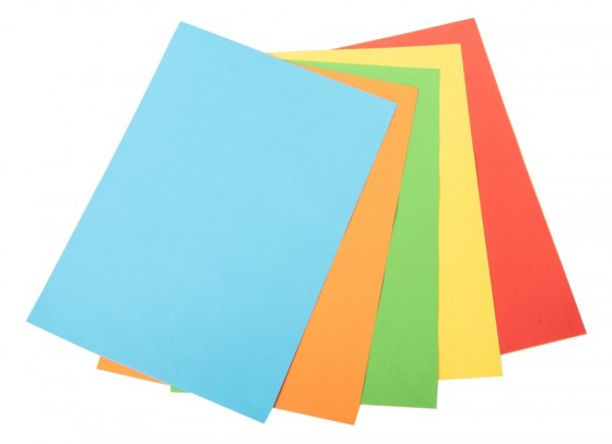 A4 Colour Paper 80gsm 5 Bright Colours Pk/500