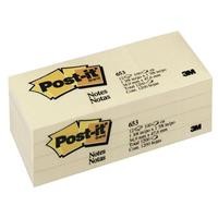 Stick-n Note Pads 35x48 Yellow (pk/12)