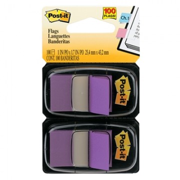 Post-it Flags Purple 25x43mm 100 Flags