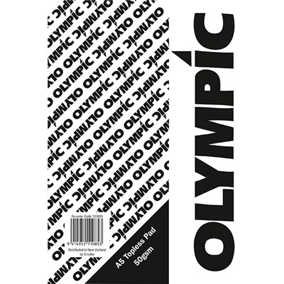 A5 Olympic Topless Pad 50gsm Feint Ruled 7mm 100leaf