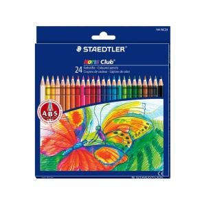 Milan Coloured Pencils Hexagonal Assorted Colours Pk/12