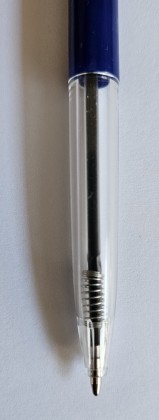Ballpoint Pen Retractable Medium 1.0mm Tip Blue