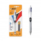 Bic 3 Colour Ballpoint Pen 1.0mm + Retractable Pencil With 12 X 0.7mm Hb Refills