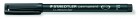 Staedtler Lumocolor Ohp 0.6mm Black Pen Permanent