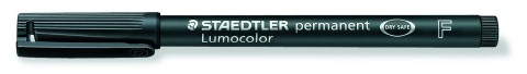 Staedtler Lumocolor Ohp 0.6mm Black Pen Permanent
