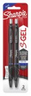Sharpie S-gel Ink Pen 0.7mm Retractable Blue 2/pk