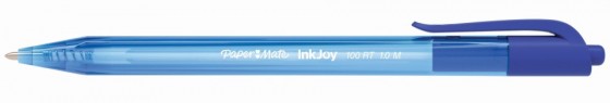 Papermate Inkjoy 1.0mm Medium 100rt Ballpoint Pen Blue Box/12