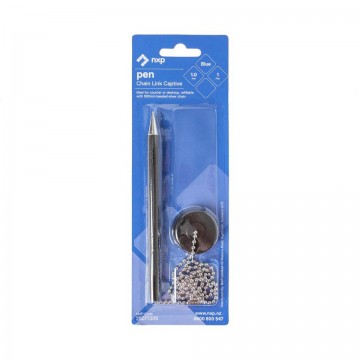 Captive Chain Pen Medium 1.0 Blue