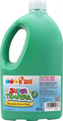Fas Super Tempera Paint 2l Green