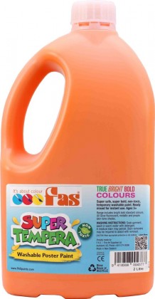 Fas Super Tempera Paint 2l Orange