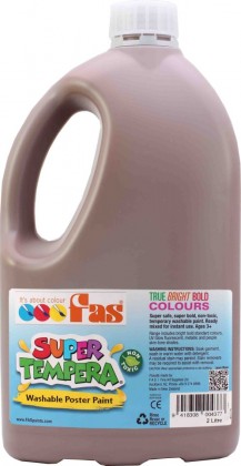 Fas Super Tempera Paint 2l Umber