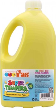 Fas Super Tempera Paint 2l Yellow