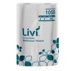 Livi 1055 Essentials Toilet Tissue 2ply 400sheets/roll Pk/6