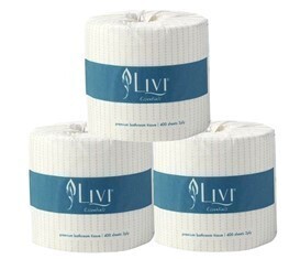 Livi 1001 Essentials Premium Toilet Roll 2ply 400 Sheets/roll Ctn/48