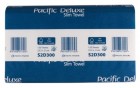 Pacific S2d300 Deluxe Slim Premium Hand Towel 2ply 23.5 X 21cm 150 Sheets Ctn/12