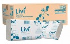 Livi 1402 Essentials Paper Towel 1 Ply Slimfold White 200sheets/pack Ctn/20