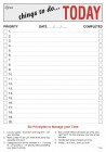 A5 Pad Things To Do Today 80 Sheets