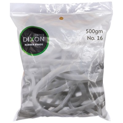 Rubber Bands #16 64mm X 1.6mm 500gm Bag