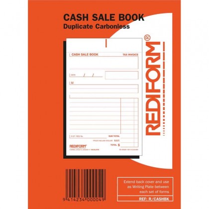 Rediform Cash Sale Book Duplicate Carbonless 50leaf