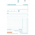 Rediform Cash Sale Book Duplicate Carbonless 50leaf