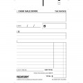 Rediform Cash Sale Book Duplicate Carbonless 50leaf