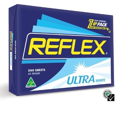 Reflex A4 Copy Paper Carbon Neutral Premium White 80gsm