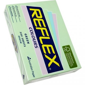 A5 Green Paper 80gsm Reflex Ream/500