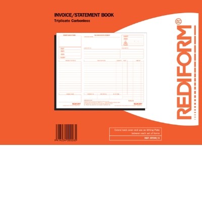 Rediform Invoice / Statement Book (triplicate)