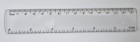 Ruler Plastic 150mm Clear