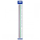 Triangular Scale Ruler White 30cm