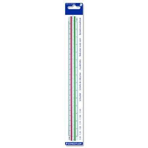 Triangular Scale Ruler White 30cm